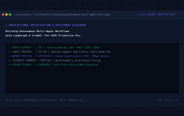 Building Autonomous Multi-Agent Workflows with LangGraph & CrewAI: The 2026 Production Blueprint