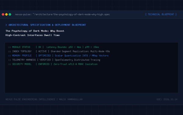 The Psychology of Dark Mode: Why High-Contrast Interfaces Boost Dwell Time